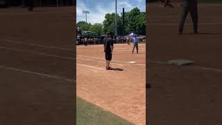 Vicksburg sends Division 2 softball state final into overtime with this hit [upl. by Harp]