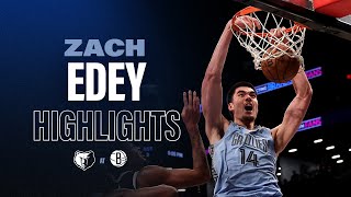 Zach Edey Highlights vs Brooklyn Nets [upl. by Tadich15]