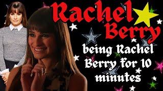 Rachel Berry being Rachel Berry for 10 minutes [upl. by Senhauser]