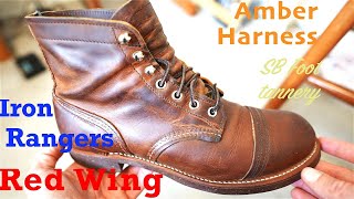 Red Wing  Iron Ranger Copper Rough N Tough 8115  OG sole Most Well Known Munson style boot [upl. by Devol]