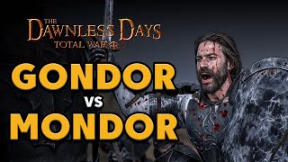 The Most Epic Battle in Fantasy Gondor vs Mordor [upl. by Nylinnej113]