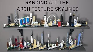 Ranking all 13 Lego Architecture Skylines from 2016 to 2022 [upl. by Maurizio]