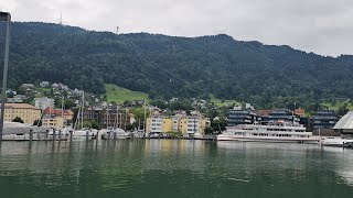 Bregenz Hafen am Bodensee in Österreich [upl. by Eiclek734]