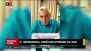 C GEORGESCU EXPLOZIE DE CĂUTĂRI ONLINE CARE ESTE TRECUTUL LUIȘtiri B1TV25 nov 2024 [upl. by Siblee]