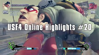 USF4 Online Highlights 20 featuring Waistman3s DraganMKD Dellenyum and more [upl. by Neerak]