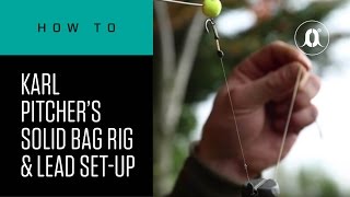 PVA Bagging Tutorial By Karl Pitcher including his lead setup and rig  Carp Fishing [upl. by Goodspeed489]