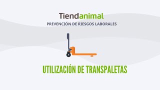 Utilización de transpaletas [upl. by Eylrac71]