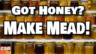 Leftover HONEY MAKE MEAD  Leftover Step Feed Mead [upl. by Ahsinac]