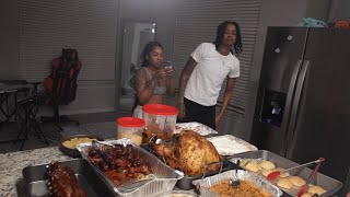 WE SPENT THANKSGIVING WITH RAYSOWAVYY AND LYNDEJA [upl. by Winnah]