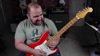 Am Shred Improvisation Cesario Filho [upl. by Ardnak255]