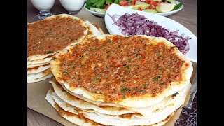 Lahmacun Tarifi  Hatice Mazı ile Yemek Tarifleri [upl. by Chi807]