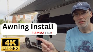 Fitting Fiama Awning  Is it Straight [upl. by Oicinoid]