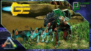 Ark Aberration  GE5  RAVAGER BREEDING AND GLIDER WING SUIT [upl. by Relyks]