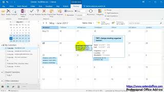 How to forward meeting as email without notifying meeting organizer in Outlook [upl. by Stalder621]