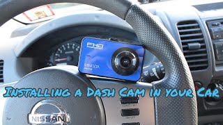 How to install a Dash Cam and a 12V Power Outlet [upl. by Augustus45]