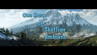 The Witcher 3  1 HOUR of AMBIENT SKELLIGE MUSIC [upl. by Sidnee]