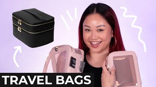 Beauty travel tips  Best cosmetics bags for travel [upl. by Ahsemad874]