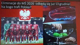 Polska w eliminacjach do mistrzostw świata 2026 Kto stanie na naszej drodze [upl. by Swinton]