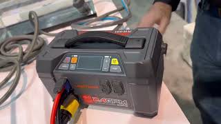 Lokithor AW401 Jump Starter with Car Washer at SEMA Show 2022 [upl. by Mirabel]