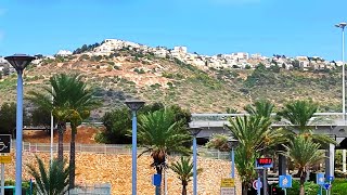 Haifa Israel Walking tour Downtown [upl. by Pietje498]