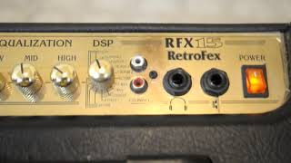 Crate RFX15 Amp eBay [upl. by Garcon449]