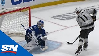 Kings Anze Kopitar amp Lightnings Nikita Kucherov Exchange Highlight Reel Goals In Shootout [upl. by Gerick]