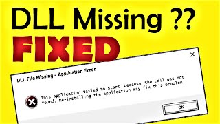 ntdlldll missing FIXED The program cant start because DLL Missing x64 Bit [upl. by Lada]