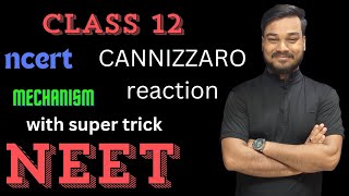 Cannizzaro reaction class 12 and its mechanisms by super trick [upl. by Farly]