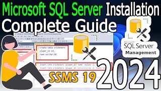 How To Download amp Install SQL Server 2017 With SQL Server Management Studio [upl. by Dianne]