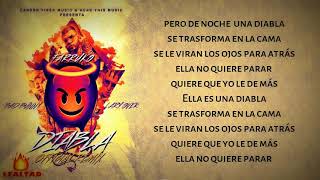 Diabla Letra Farruko Ft Bad Bunny y Lary Over [upl. by Hackathorn]