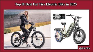 Whats Holding You Back from Owning the Best Fat Tire Electric Bike [upl. by Hedaza]