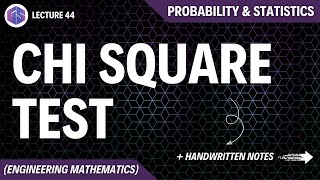 Lec44 Chi Square Test  Probability and Statistics [upl. by Noraj]