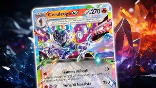 CERULEDGE EX il mazzo più divertente di SCINTILLE FOLGORANTI  Pokemon TCG Surging Sparks Deck [upl. by Salina]