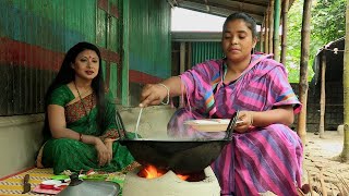 পটলের পেটে কাঁচকি মাছের শুটকি  Panorama Cooking [upl. by Ayekan]