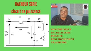 Video N° 444 Circuit de puissance hacheur serie [upl. by Eidnar850]