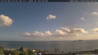 19 October 2024  Kinghorn WeatherCam Timelapse [upl. by Carver]