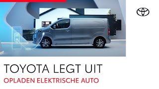 Toyota legt uit  Hoe laad je een elektrische auto op [upl. by Derron109]