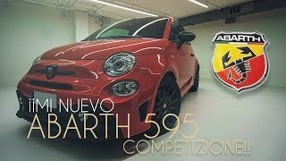 RECOGIENDO MI NUEVO COCHE Abarth 595 Competizione [upl. by Lleuqram]