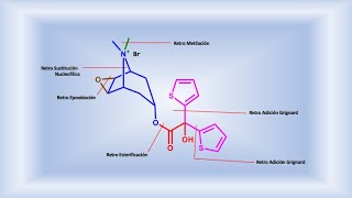 Tiotropio bromuro broncodilatador análisis retrosintético I [upl. by Nahtanoj]