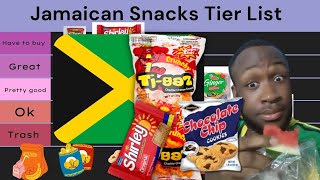 The ULTIMATE Jamaican Snacks Tier List🤔🇯🇲😬 [upl. by Rivalee365]