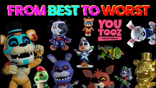 Ranking EVERY Youtooz FNAF Product  Five Nights at Freddys Funko Toys Merch Review Plush Figure [upl. by Aser]