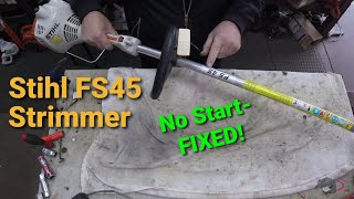 Stihl FS45 Carb Swap [upl. by Valdemar57]