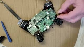 Xbox series XS controller rebuild amp dismantle  rebuild Part 1 PCB in to Rumble motors [upl. by Lashonda229]