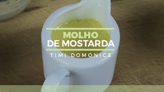 Molho para Saladas MOSTARDA DIJON COM AZEITE E SUCO DE LIMÃO [upl. by Enileoj507]