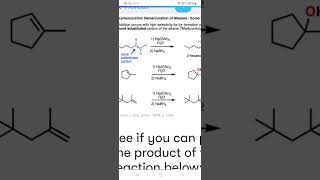 Oxymercuration and Demercuration examples [upl. by Flemming]