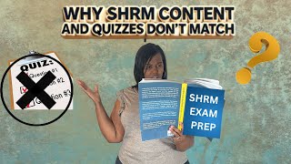 Why SHRM Quizzes Don’t Match What You Studied And What to Do [upl. by Onnem]