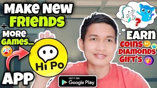 BEST APP TO MAKE FRIENDS REGISTER HI PO ACCOUNT   REVIEW FUNCTIONS ABOUT  HI PO PHILIPPINES [upl. by Noscire]