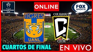 Tigres vs Columbus Crew EN VIVO  CONCACHAMPIONS 2024  PARTIDO DE VUELTA  CONCACAF CHAMPIONS CUP [upl. by Nuahc]