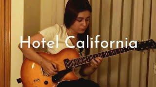 The Eagles  Hotel California solo cover [upl. by Anastase]