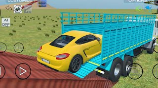 Car drive and unloading on dumper truck game 💥💥jcb games tuuck [upl. by Licko336]